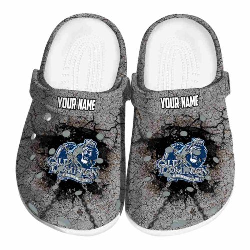 customized old dominion monarchs cracked ground texture clog best selling