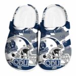 customized old dominion monarchs football helmet clog best selling