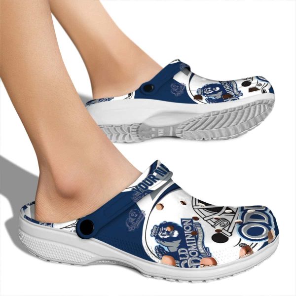 customized old dominion monarchs football helmet clog fashion forward