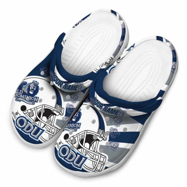 customized old dominion monarchs football helmet clog latest model