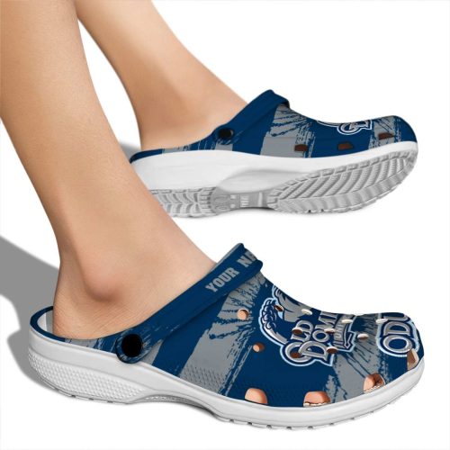 customized old dominion monarchs paint splatter graphics clog fashion forward