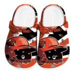 customized oregon state beavers baseball helmet clog best selling
