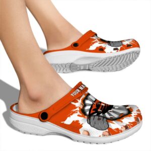 customized oregon state beavers gripping hand clog fashion forward