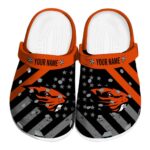 customized oregon state beavers star spangled graphic clog best selling