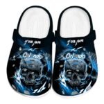 customized orlando magic gothic skull clog best selling