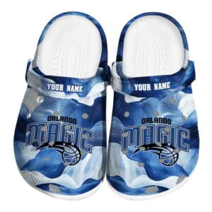 customized orlando magic ocean waves clog best selling