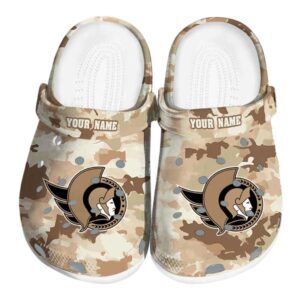 customized ottawa senators desert camo clog best selling