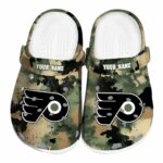customized philadelphia flyers camouflage craze clog best selling