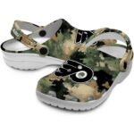 customized philadelphia flyers camouflage craze clog best selling