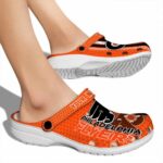 customized philadelphia flyers contrasting stripes clog best selling