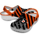 customized philadelphia flyers star spangled graphic clog best selling
