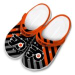 customized philadelphia flyers star spangled graphic clog best selling