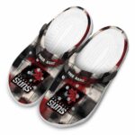 customized phoenix suns plaid fusion clog best selling