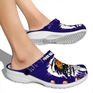 customized phoenix suns splash motif background clog fashion forward
