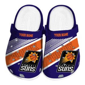 customized phoenix suns vibrant dual tone clog best selling
