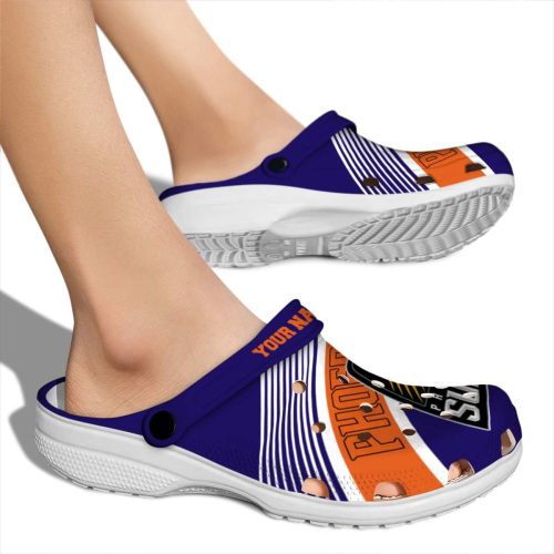 customized phoenix suns vibrant dual tone clog fashion forward