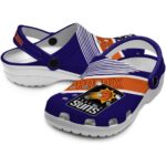 customized phoenix suns vibrant dual tone clog best selling