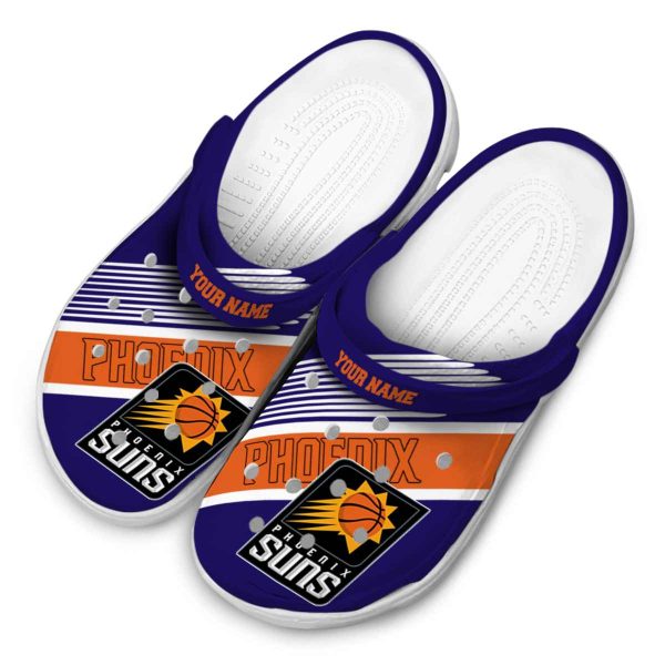 customized phoenix suns vibrant dual tone clog latest model