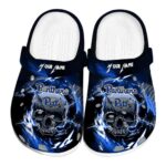 customized pittsburgh panthers gothic skull clog best selling