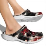 customized pittsburgh panthers plaid fusion clog best selling