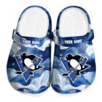 customized pittsburgh penguins ocean waves clog best selling