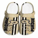 customized purdue boilermakers contrasting stripes clog best selling