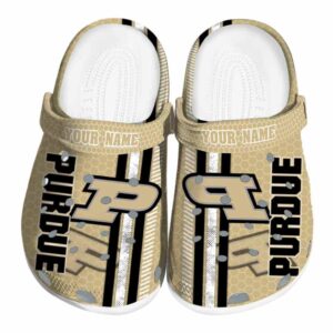 customized purdue boilermakers contrasting stripes clog best selling