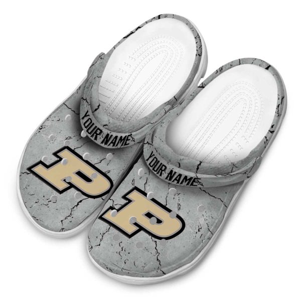 customized purdue boilermakers cracked texture clog latest model