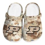 customized purdue boilermakers desert camo clog best selling