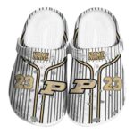 customized purdue boilermakers pinstripe pattern clog best selling