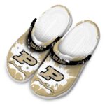 customized purdue boilermakers splatter pattern clog best selling