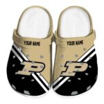 customized purdue boilermakers striped accents clog best selling