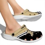 customized purdue boilermakers striped accents clog best selling