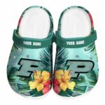 customized purdue boilermakers tropical vibes clog best selling
