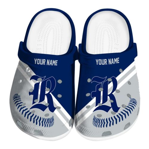 customized rice owls baseball motif clog best selling