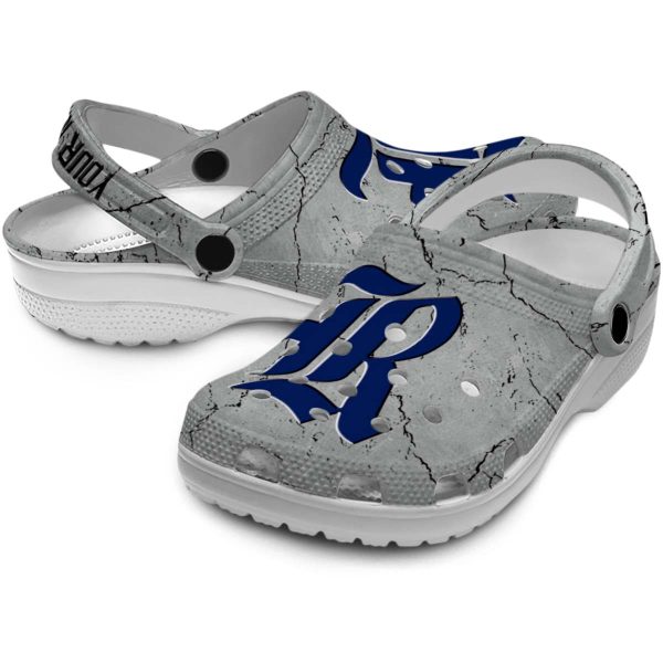 customized rice owls cracked texture clog high quality
