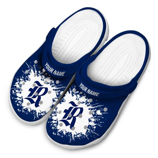 customized rice owls splatter background clog latest model