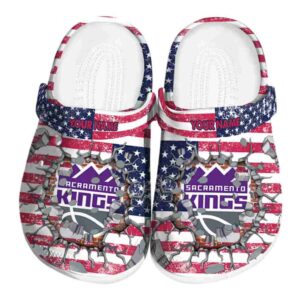 customized sacramento kings freedom splinter clog best selling
