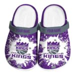 customized sacramento kings splash art clog best selling