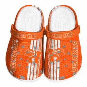 customized sam houston bearkats contrasting stripes clog best selling