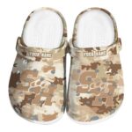 customized sam houston bearkats desert camo clog best selling