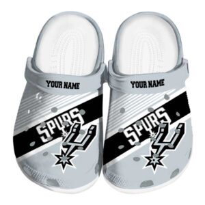 customized san antonio spurs vibrant dual tone clog best selling