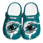 customized san jose sharks splash motif background clog best selling