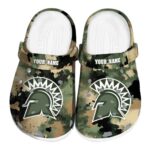 customized san jose state spartans camouflage craze clog best selling