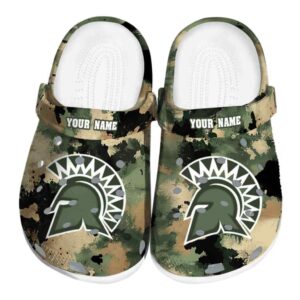 customized san jose state spartans camouflage craze clog best selling