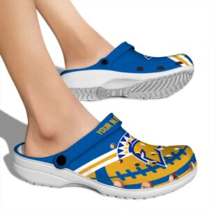 customized san jose state spartans football motif clog fashion forward