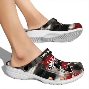 customized san jose state spartans plaid fusion clog fashion forward