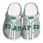 customized saskatchewan roughriders pinstripe pattern clog best selling