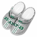 customized saskatchewan roughriders pinstripe pattern clog best selling