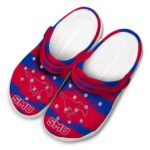 custom byu cougars star spangled side pattern clog best selling